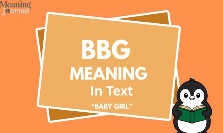 BBG meaning in text