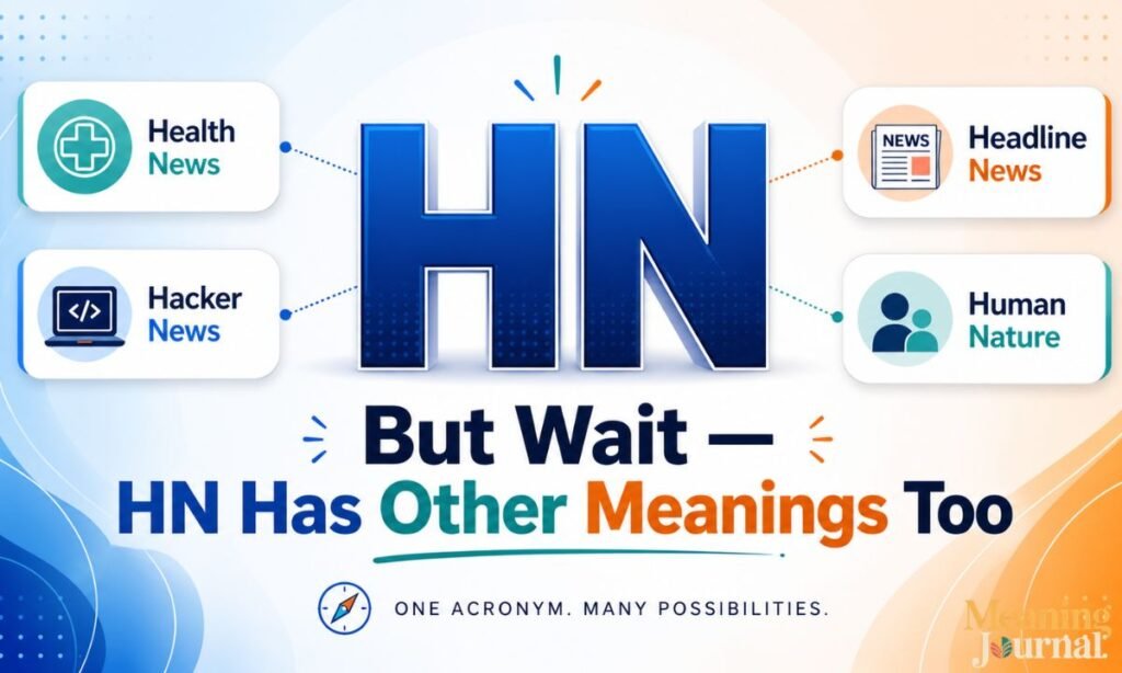 But Wait — HN Has Other Meanings Too