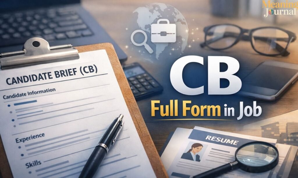 CB full form in job