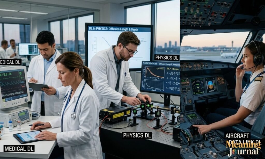 DL Meaning in Physics, Medical, and Aircraft Terminology