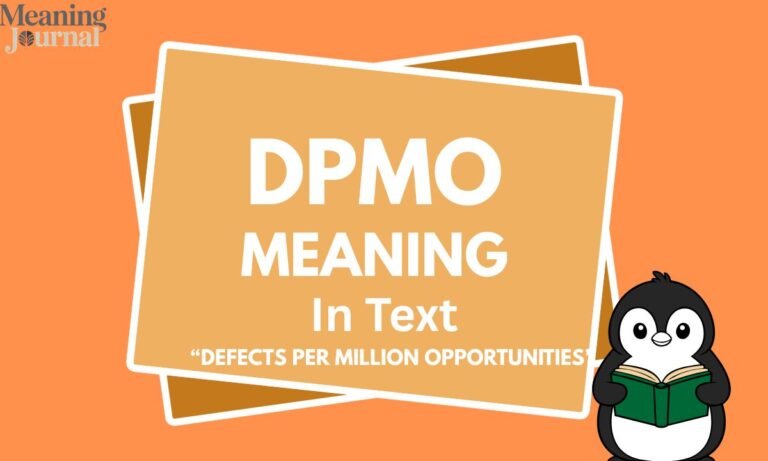 DPMO meaning in text