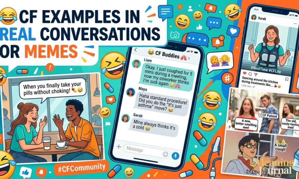 Examples in Real Conversations or Memes