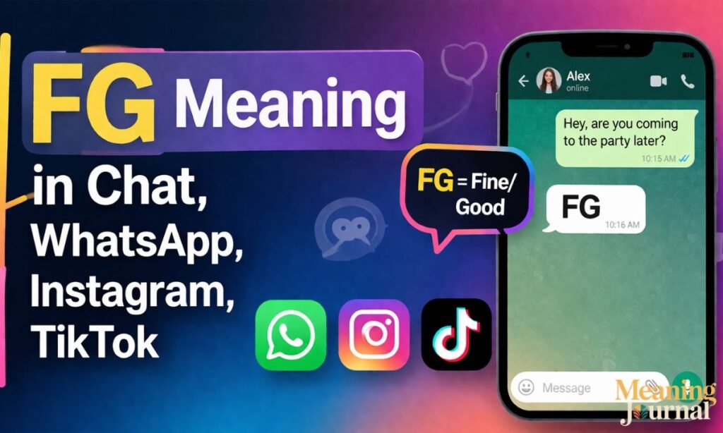 FG Meaning in Chat, WhatsApp, Instagram, TikTok