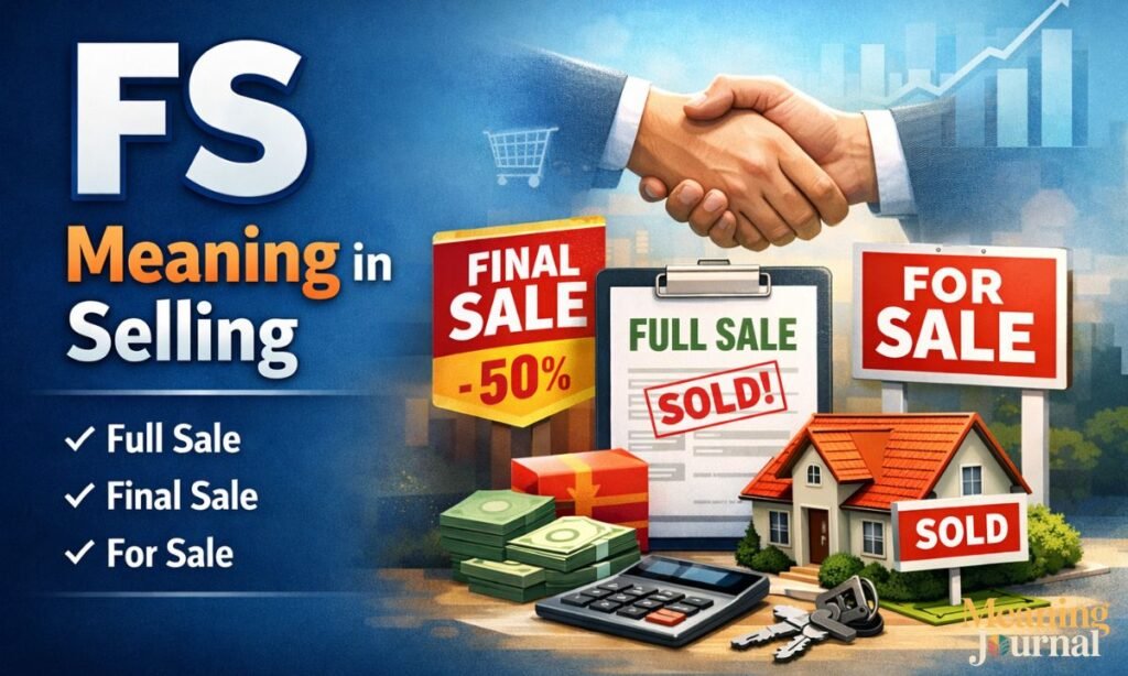 Fs meaning in selling