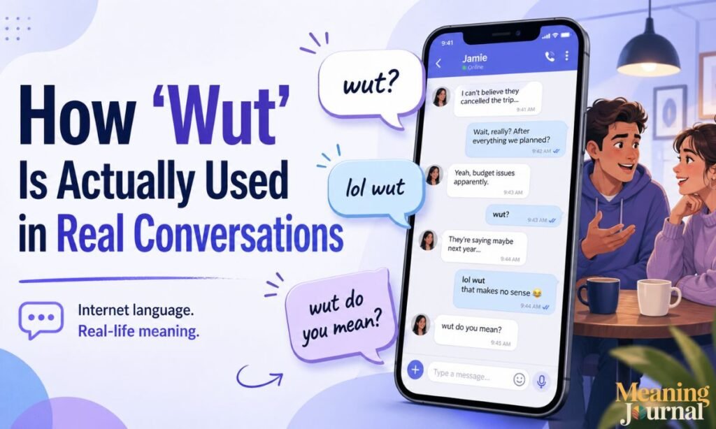 How Wut Is Actually Used in Real Conversations