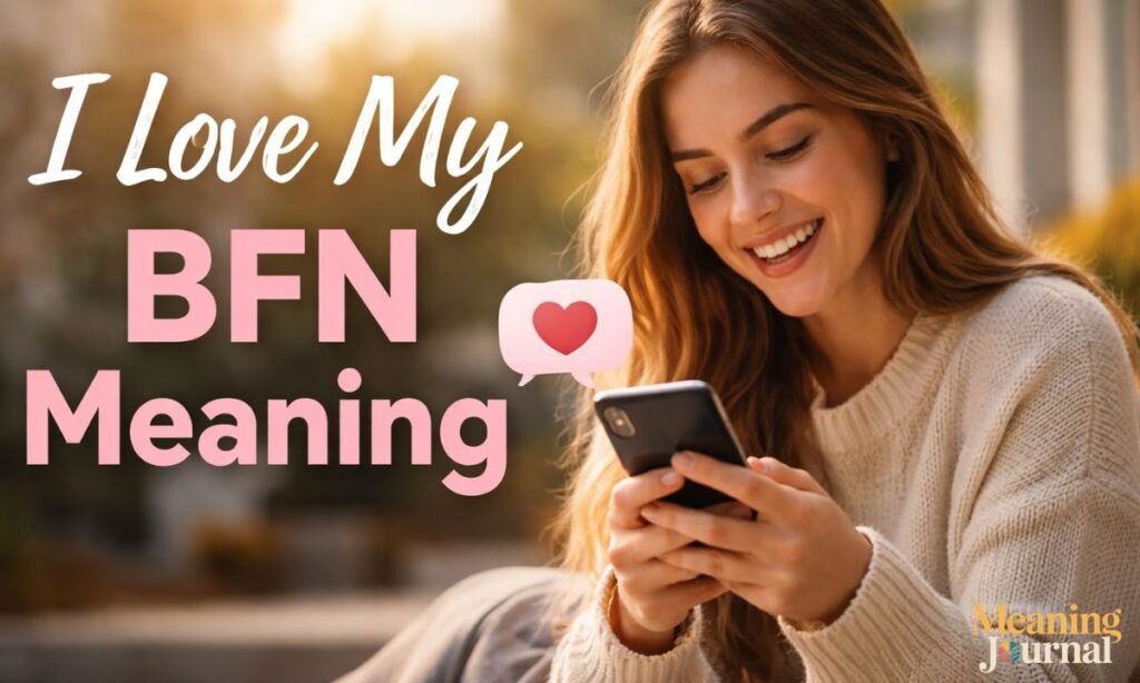 I love my BFN meaning