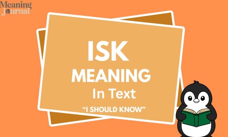 ISK Meaning in Text