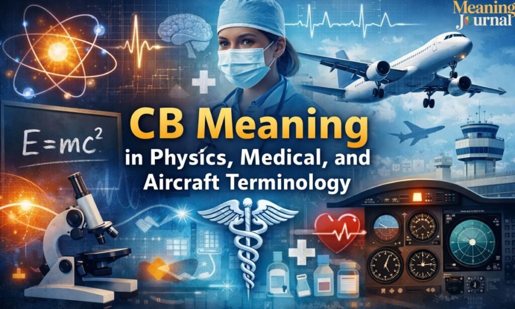 Meaning in Physics, Medical, and Aircraft Terminology