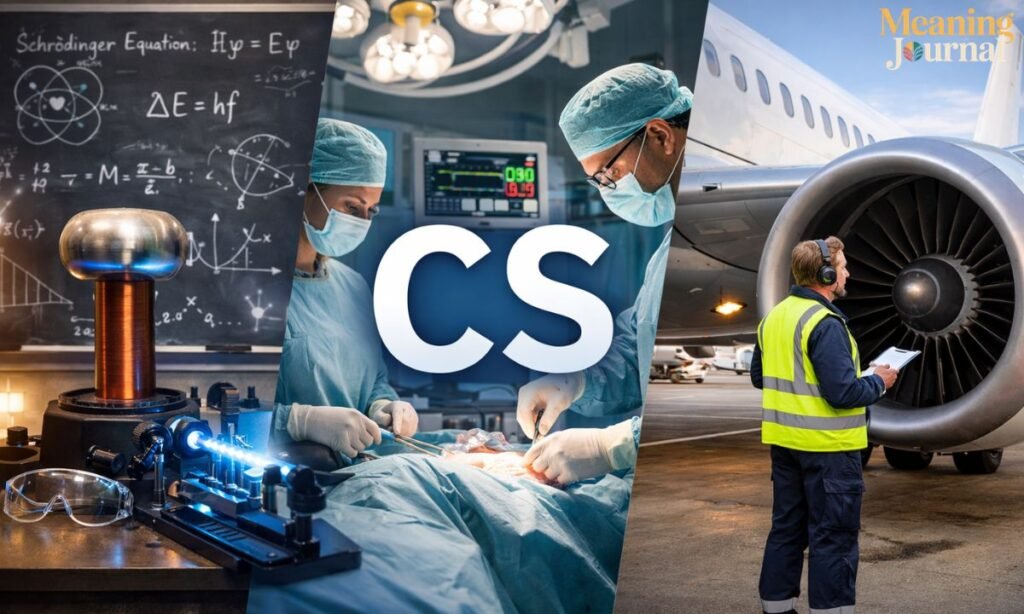 Meaning in Physics, Medical, and Aircraft Terminology