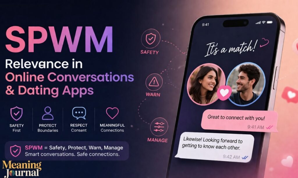 Spwm relevance in online conversations and dating apps