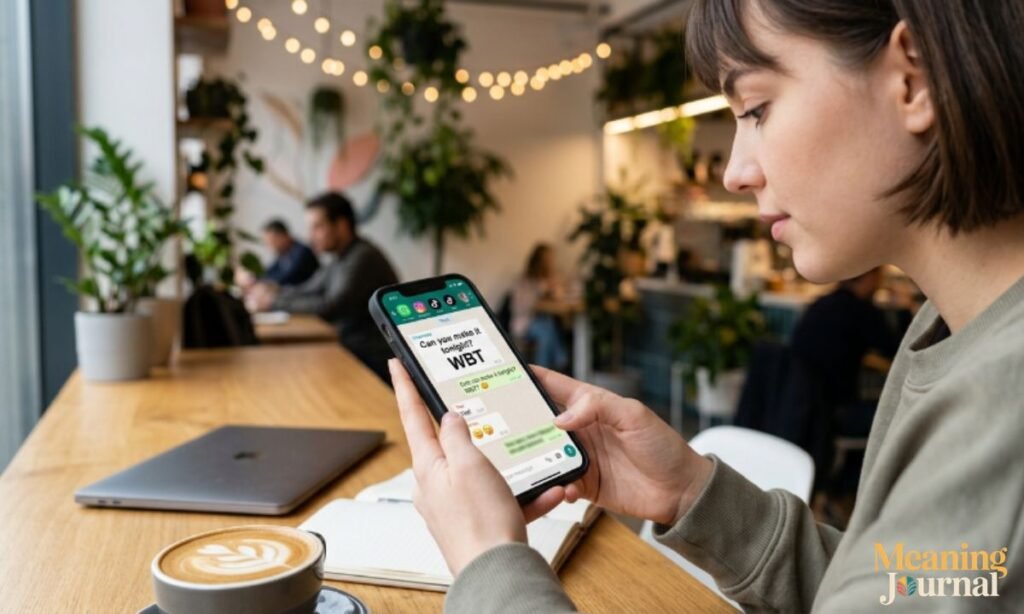 WBT Meaning in Chat, WhatsApp, Instagram, TikTok