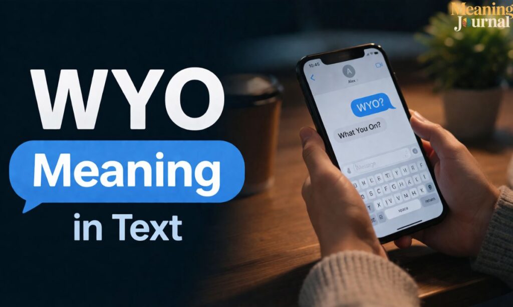 WYO Meaning in Text: What Does WYO Mean & How to Use It Online in 2026? WYO Meaning in Text