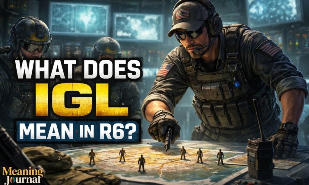 What does IGL mean in r6