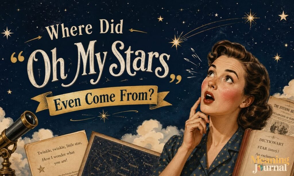 Where Did Oh My Stars Even Come From
