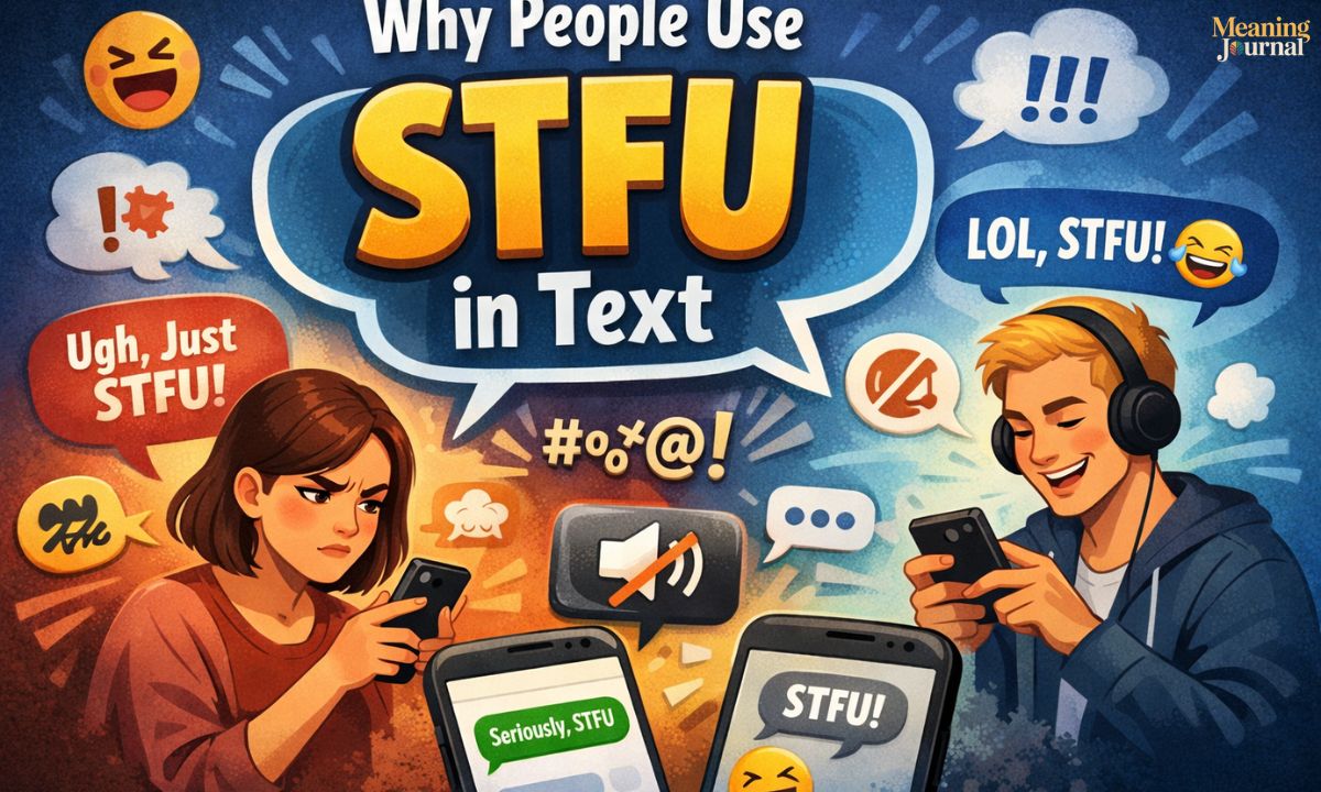 What Does STFU Mean in Text 2026: Complete Guide to This Bold Internet ...
