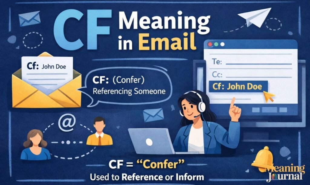 cf meaning in email