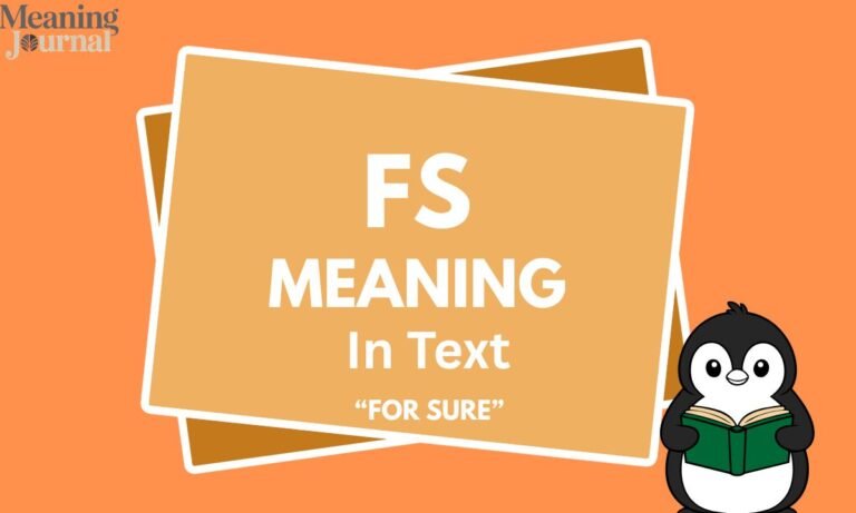 fs meaning in text