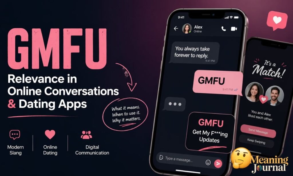 gmfu relevance in online conversations and dating apps