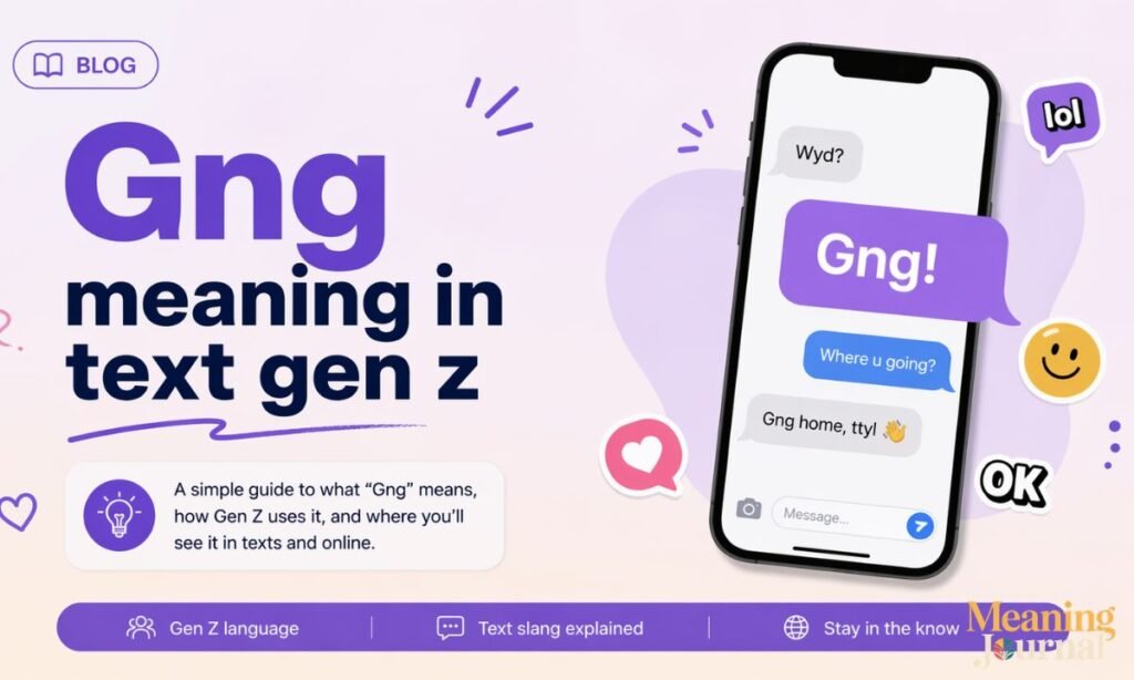gng meaning in gen z