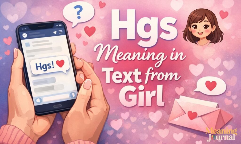 hgs meaning in text from a girl