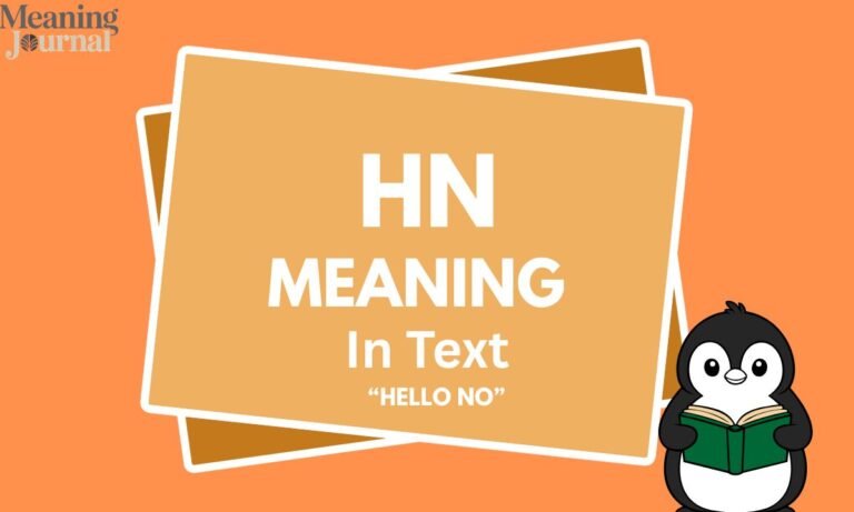 hn meaning in text