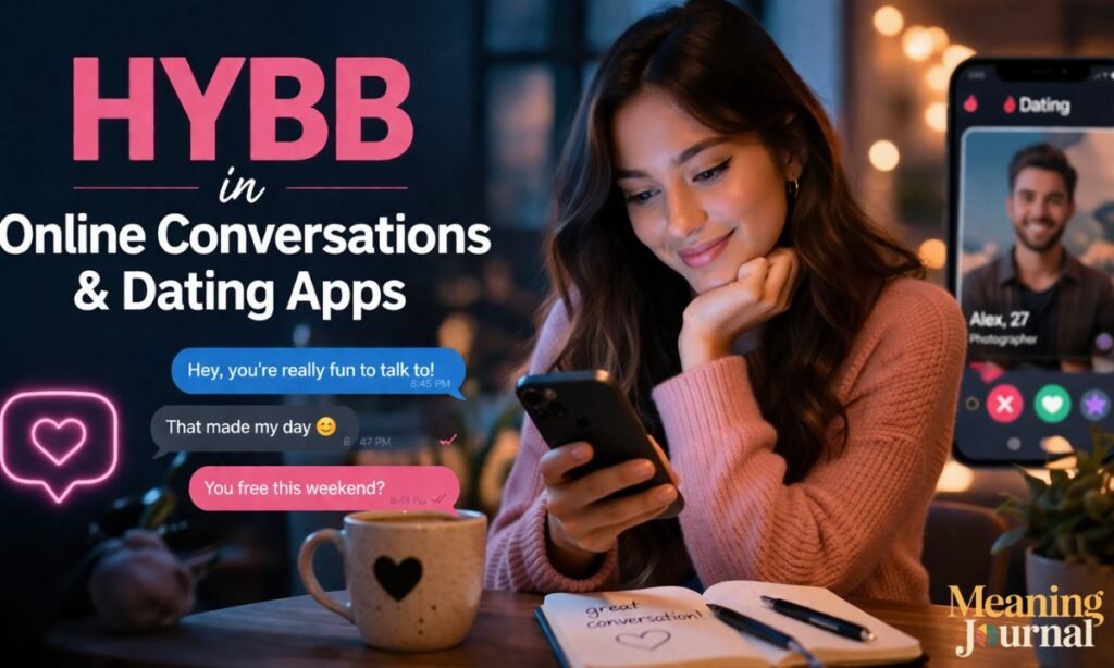 hybb in online conversations and dating apps