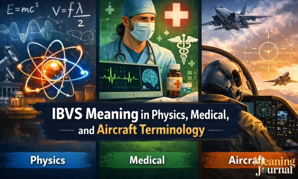 ibvs meaning in physics, medical, and aircraft terminology