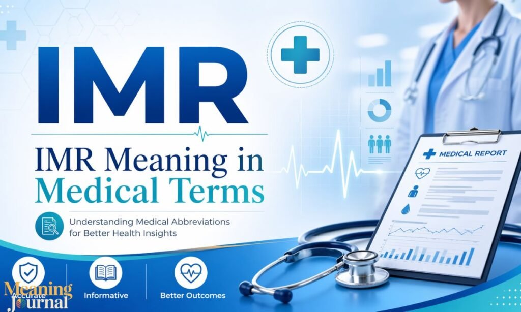 imr meaning in medical