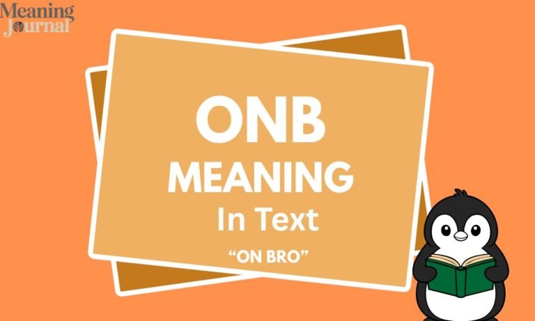 onb meaning in text