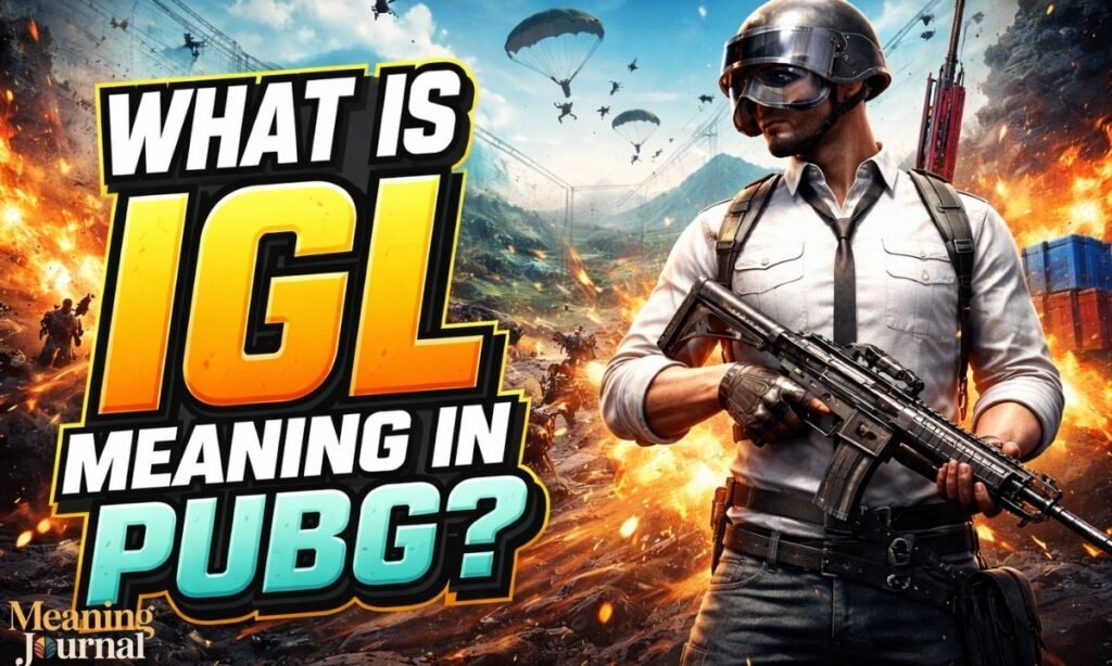 what is igl meaning in pub g
