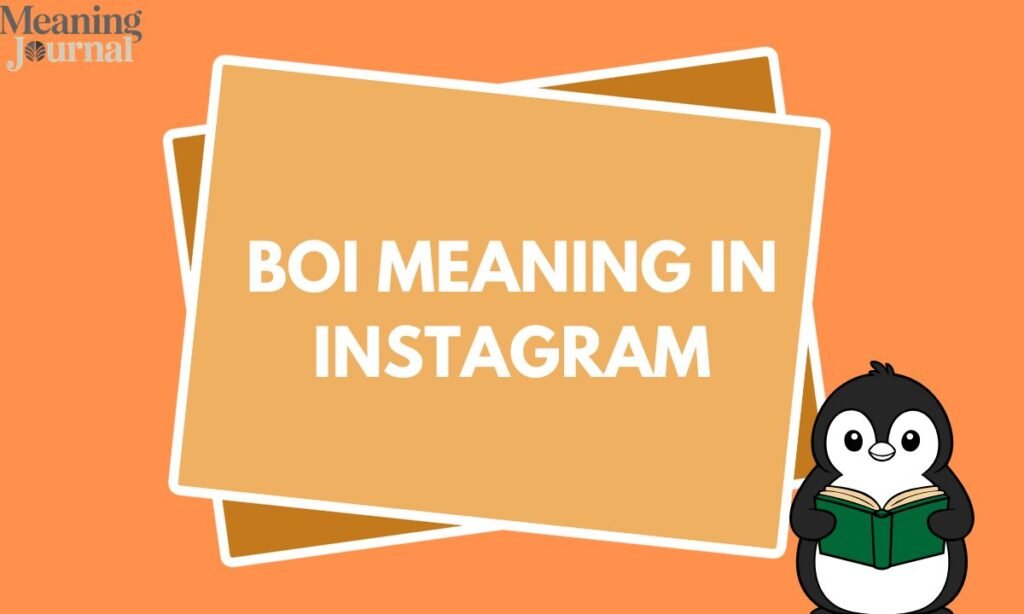 Boi meaning in instagram