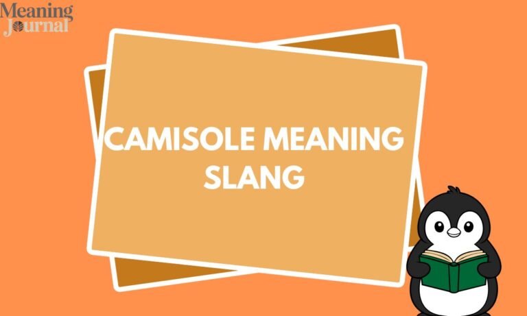 Camisole Meaning Slang