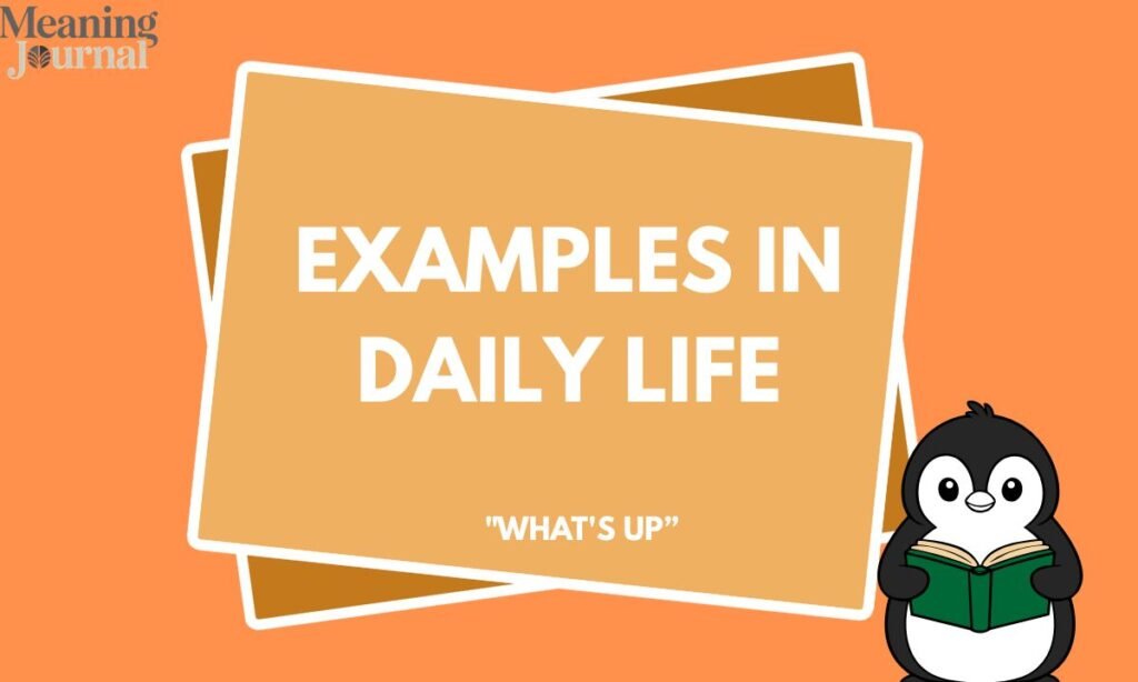Examples in Daily Life
