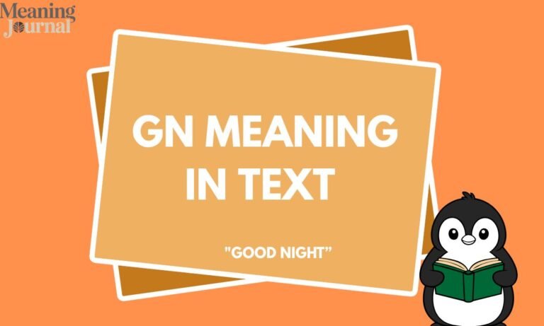 GN Meaning in Text