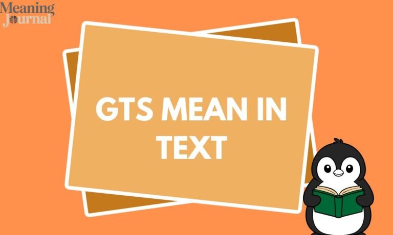 GTS Mean in Text