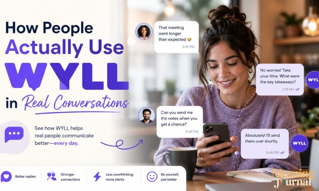 How People Actually Use WYLL in Real Conversations