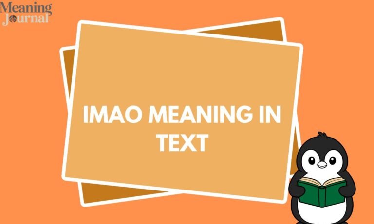 IMAO Meaning in Text