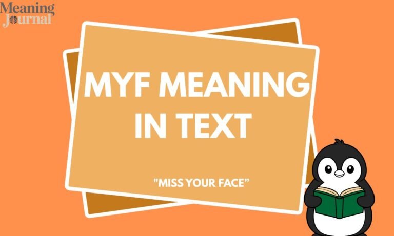 MYF meaning in text