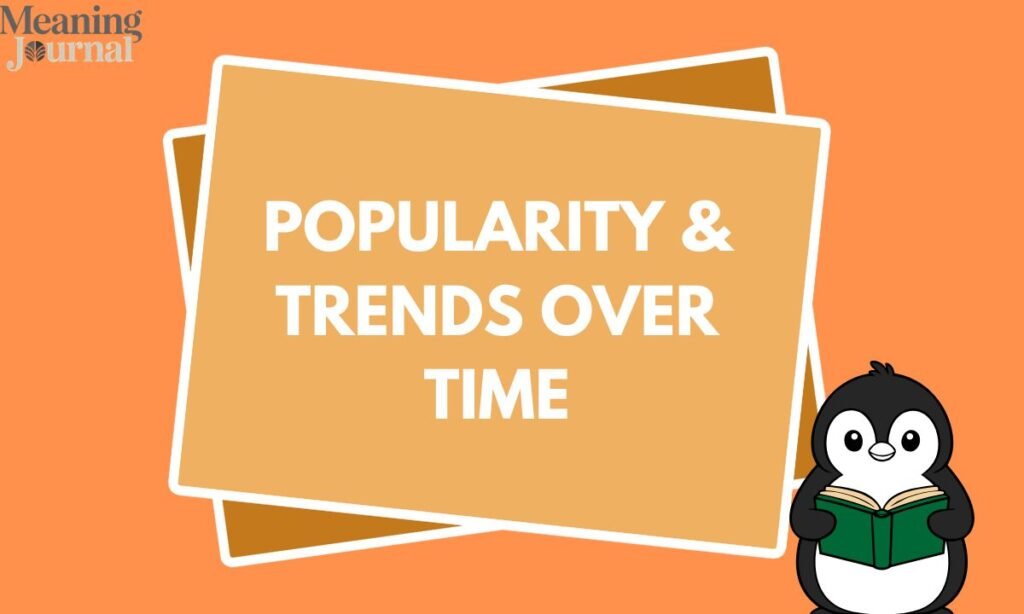 Popularity & Trends Over Time (1)