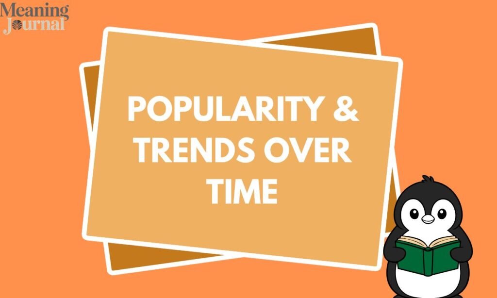 Popularity & Trends Over Time