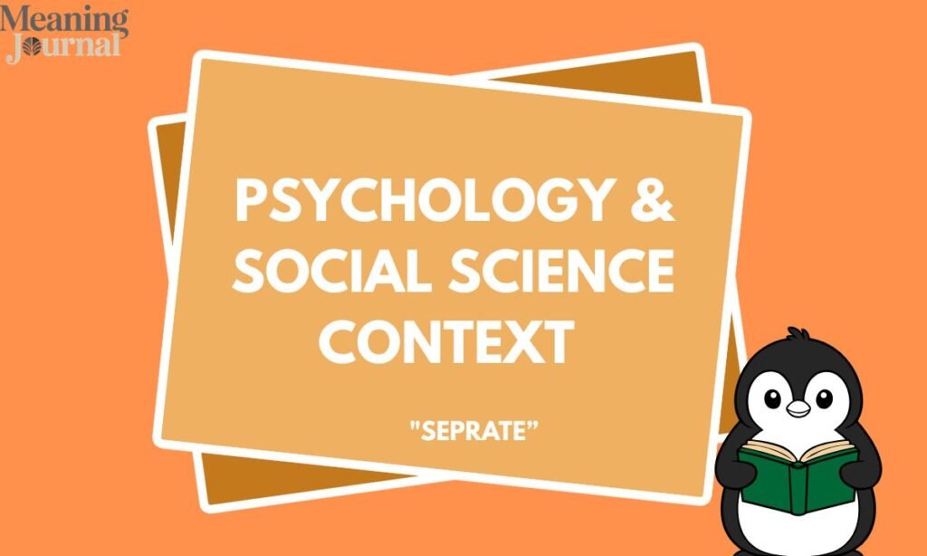 Psychology & Social Science Context