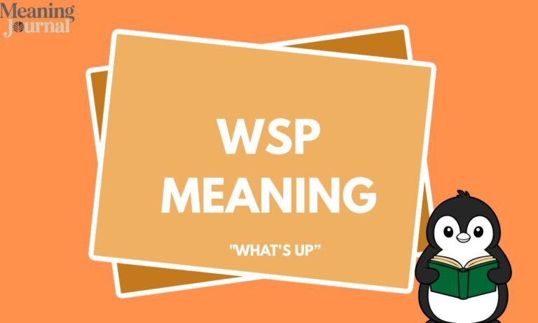 WSP Meaning (1)