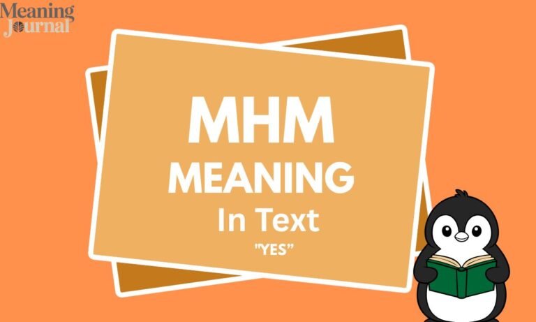 mhm meaning in text