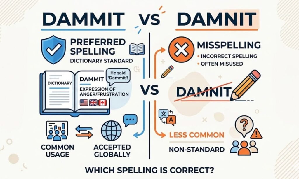 Dammit or Damnit – Google Trends & Usage Data