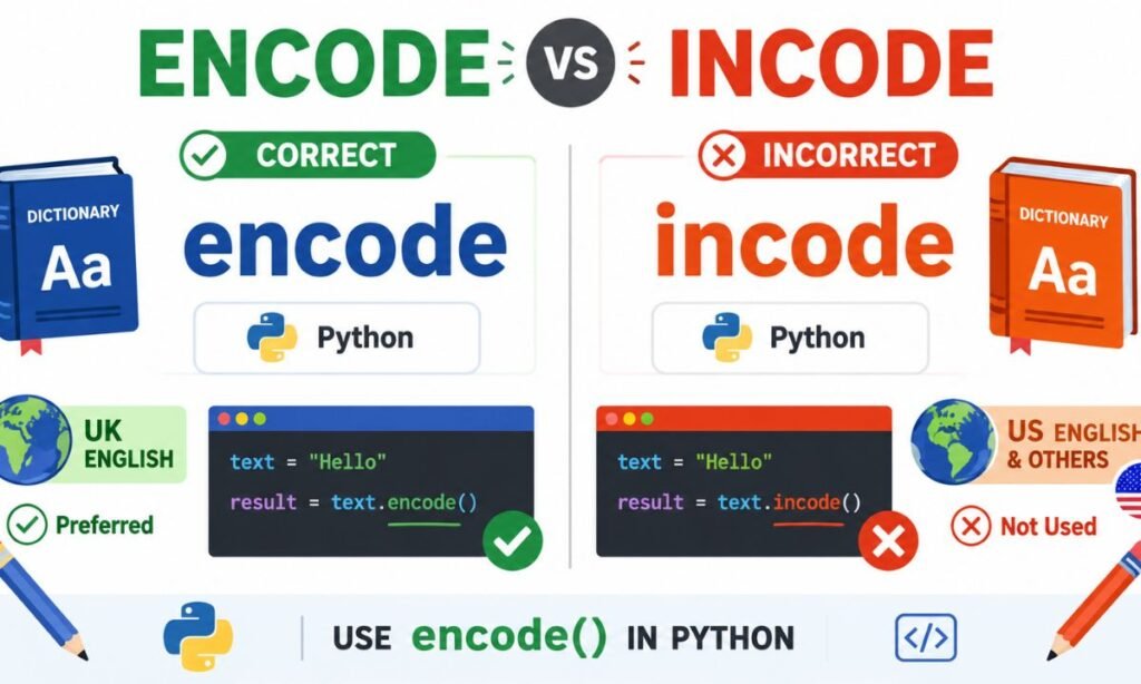 Encode vs incode python