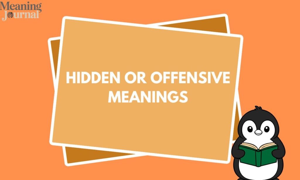 Hidden or Offensive Meanings