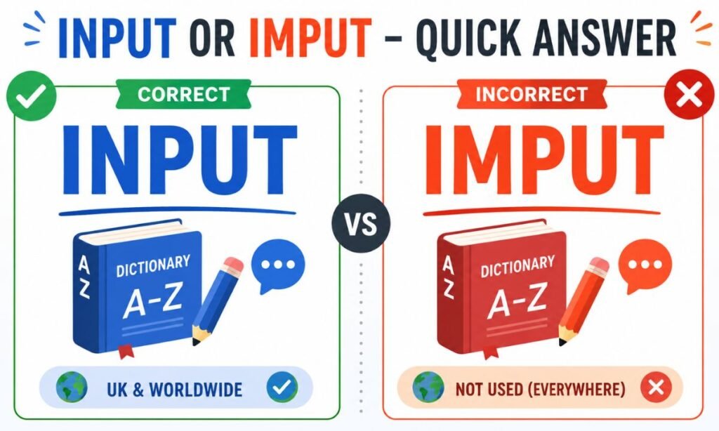 What is the difference between input and impute
