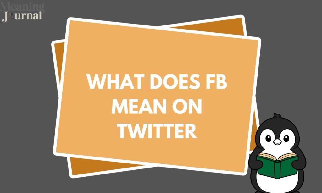 What does fb mean on twitter