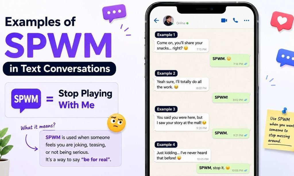 Examples of SPWM in Text Conversations