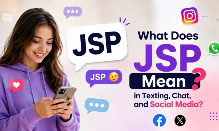 What Does JSP Mean in Texting, Chat, and Social Media
